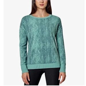 Mondetta Womens Atheltic Sweater Size XXL - teal green